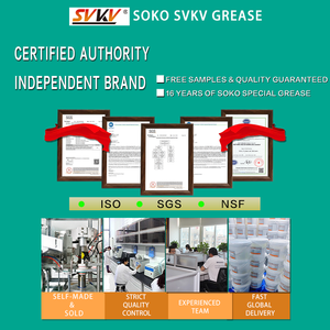 จาระบี SOKO SVKV ชนิดทนทานต่อการสึกหรอ เงียบ สำหรับอุตสาหกรรมปิโตรเคมี พลังงาน เคมีภัณฑ์ ใช้กับมอเตอร์และรีดิวเซอร์ ผลิตที่กวางตุ้ง มีความหนืดสูง - Product Image 2