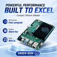 Carte mère embarquée Intel J6412 à faible consommation, vente en gros d'usine, avec DDR4 16 Go, VGA et 2 ports COM