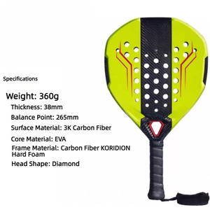 <span class=keywords><strong>Raquette</strong></span> de padel en fibre de carbone T700 2025, noyau en nid d'abeille de 16 mm, durable, entraînement sportif en plein air, prise en main confortable, performance stable - Product Image 5