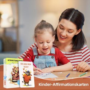 Jeux éducatifs allemands pour enfants : cartes flash d'affirmation <span class=keywords><strong>et</strong></span> d'émotion pour la chasse au trésor en plein air <span class=keywords><strong>et</strong></span> la découverte de la <span class=keywords><strong>nature</strong></span> - Product Image 6