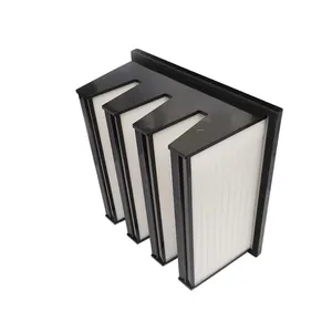 V-type Filters Frame And Panel Filters Plastic Air Filter Frame