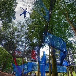 Sogno personalizzabile all'aperto corda intrecciata giungla magica cima di albero parco giochi per bambini e adulti