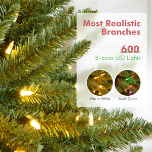 <span class=keywords><strong>Albero</strong></span> di <span class=keywords><strong>Natale</strong></span> Artificiale Premium da 2,1 m con Rami Spessi, Pre-illuminato <span class=keywords><strong>a</strong></span> LED, con Cerniere e Design Inedito - Ideale per Decorazioni Natalizie all'Ingrosso - Product Image 5