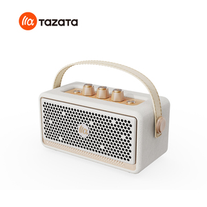 Retro 30W <b>Bluetooth</b> 5.4 Speaker - Bass & Treble Control Knobs, <b>AUX</b> Input - Product Image 1