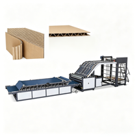 Machine de laminage automatique de carton ondulé pour la fabrication de boîtes en carton