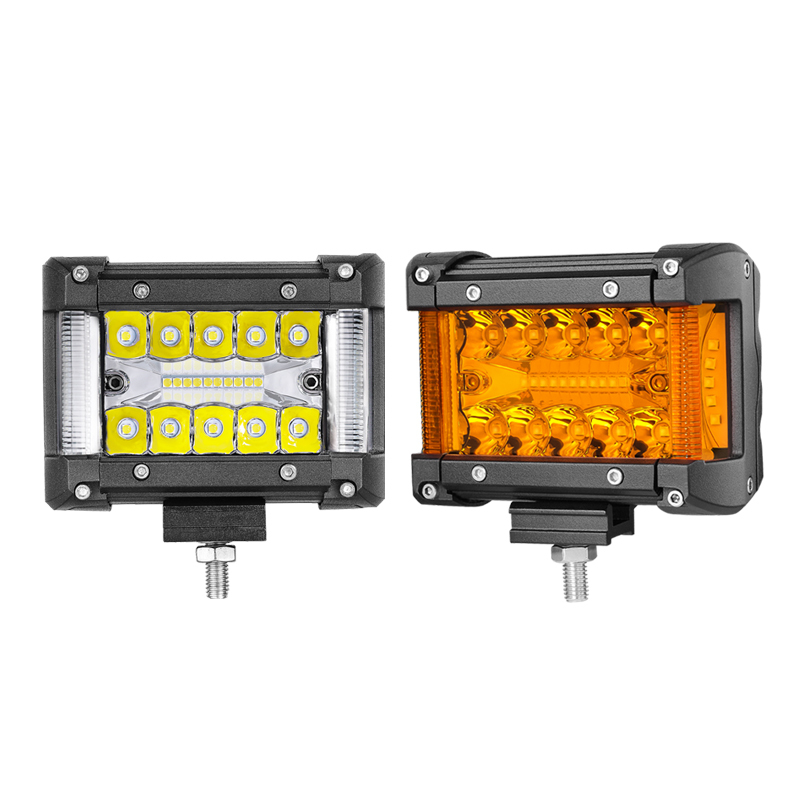 4 Inch Off Road Driving Lamps Waterproof Spot Flood Combo Side Shooter Lighting Fog Work Light for Truck