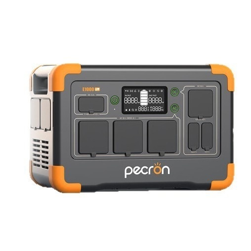 PECRON E1000LFP 1024Wh Portable Outdoor Power Supply 110V US Plug LiFePO4 Battery Pack for Camping LED Work Lights Lighting