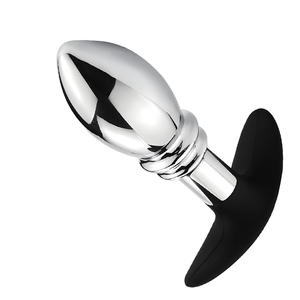 SEXBAY <span class=keywords><strong>Bullet</strong></span> Design Metall <span class=keywords><strong>Anal</strong></span> <span class=keywords><strong>Plug</strong></span> Silikon basis Aluminium legierung Sexspielzeug Butt <span class=keywords><strong>Plug</strong></span> für Männer und Frauen - Product Image 5