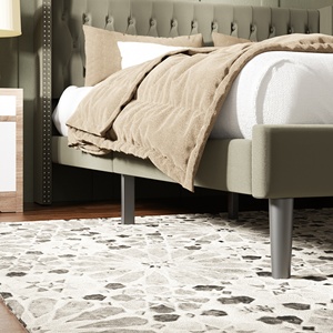 <span class=keywords><strong>Lit</strong></span> plateforme sophistiqué et réglable en velours gris anthracite avec tête <span class=keywords><strong>de</strong></span> <span class=keywords><strong>lit</strong></span> capitonnée en losanges profonds et garniture à clous - Product Image 2