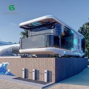 Capsule Maisons préfabriquées à vendre Maisons Prix Constructeurs de maisons Conception Australie Plans <span class=keywords><strong>Maison</strong></span> <span class=keywords><strong>modulaire</strong></span> en conteneur Maisons préfabriquées - Product Image 1