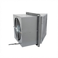 Ventilateur axial mural à rotor externe et roulement à billes électrique haute performance, boîtier carré, OEM pour installation sur mur en béton ou en briques