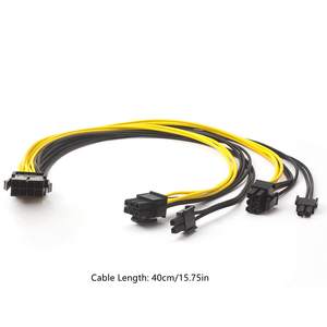 8Pin zu Dual 8Pin PCIE VGA-Verlängerung kabel 8Pin PCIe-Stecker auf 2 X8(6 2) Pin-Stecker für elektronische GPUs - Product Image 5