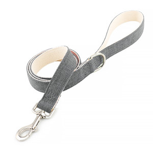 Eco-Friendly Al 100% Organic Personalizzato di Canapa Guinzaglio Del Cane <span class=keywords><strong>Tessuto</strong></span> di Canapa con Fettuccia di Cotone Collare e Guinzaglio Su Misura In Gomma Logo - Product Image 3