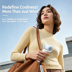 Pocket Size Portable Handheld FanStrong Wind Semiconductor Cooling Type-C Fast Charging Mini Fan for Summer Gift and Daily Use - Product Image 6