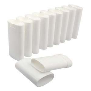 50ml Plastic Oval Deodorant 50mldeodorant50ml 50ml White Empty PP Plastic Oval Deodorant Stick Container Deodorant Bottle