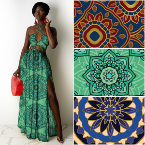 Custom <strong>Patterns</strong> Eco-Friendly Polyester African Wax Prints Ankara <strong>Fabrics</strong> for Girls' Clothing Stock Lot for Lining - Product Image 4