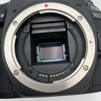 Cámaras Canon 90D 4K DSLR usadas con lente de 18-55 mm para vloggers, cámara profesional usada con un precio 50% inferior a la nueva, para bodas y anuncios.