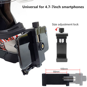 Xe Máy Mũ bảo hiểm cằm núi Kit cho <span class=keywords><strong>GoPro</strong></span> anh hùng 10, 9, 8, 7, 6, <span class=keywords><strong>5</strong></span>, 4, phiên, 3 +, 3, 2, 1, anh hùng (2018), DJI Osmo hành động, - Product Image 6