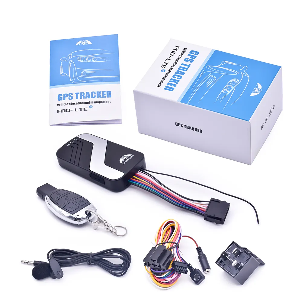 4G Smart Wireless Vehicle GPS Tracker & Locator Portable with Remote Fuel Cut & iOS App GSM GPRS Tracker