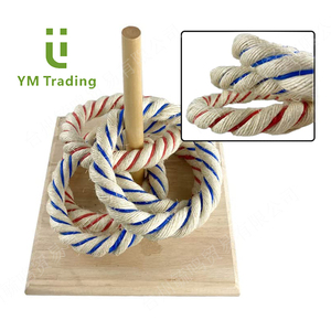 Jeu de lancer <span class=keywords><strong>d</strong></span>'<span class=keywords><strong>anneaux</strong></span> en bois écologique de luxe pour l'<span class=keywords><strong>extérieur</strong></span>, 20 cm x 20 cm, <span class=keywords><strong>jeux</strong></span> de cour unisexes, nouveau design 2020 - Product Image 3