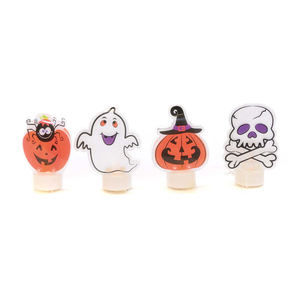 <b>HALLOWEEN</b> <b>DECORATION</b> WITH LIGHT 7.5X4X10.5CM ASSORTED - Product Image 1