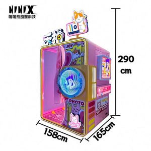 Cabina de Fotos con Forma de Corazón, Cámara Interactiva LED, Cabina de Fotografía para Bodas y Eventos, Equipo de Diseño Personalizado - Product Image 4