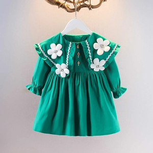 Vestido de Princesa para Bebé Niña, Verano 2024, con Decoración de Encaje, Estilo Hada, Manga Abullonada, para Cumpleaños de Verano, Primavera y Otoño - Product Image 3