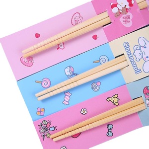 Hello Kitty Cinnamoroll My Melody Childrens Training Chopsticks Bamboo Non Slip Kids Dining Set Cartoon Design - Product Image 3