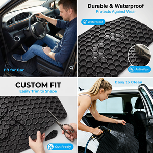 Ventes d'usine, tapis de <span class=keywords><strong>voiture</strong></span> en PVC antidérapants, imperméables, résistants à l'usure et durables pour tous les modèles de voitures - Product Image 2