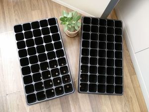 Plateau de semis en plastique à 45 alvéoles profondes pour pépinière forestière, plateau de germination de graines d'arbres de haute qualité - Product Image 2