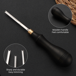 JP Diy Griff Leder Bastel werkzeug Leder Handgemachte Edger Creaser Leder Edge Beveler - Product Image 2