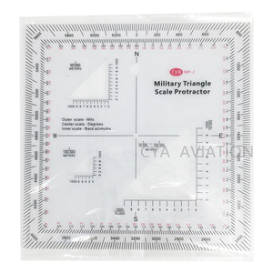 Échelle de lecture de cartes et <span class=keywords><strong>rapporteur</strong></span> d'angle CYA pour la lecture de cartes MP-2 - Product Image 1