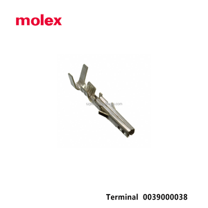 ขั้วต่อซ็อกเก็ตขั้วต่อโลหะผสมทองแดงตัวเมียของ Molex 0039000038 18-24AWG แบบจีบใช้ดีบุกเป็นรูปสี่เหลี่ยมผืนผ้าลวดยานยนต์ - Product Image 5