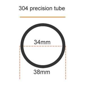 <span class=keywords><strong>Tube</strong></span> de précision en <span class=keywords><strong>acier</strong></span> inoxydable poli 304, diamètre extérieur <span class=keywords><strong>38</strong></span> mm, épaisseur de paroi 1-3 mm, tolérance intérieure 0,05 mm, haute pression - Product Image 5