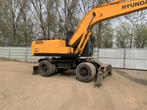 รถขุดฮุนได 210W-7 มือสอง ปี 2022 รุ่น 21 ตัน พร้อมมอเตอร์ เกียร์ ปั๊ม แบริ่ง ราคาประหยัด เหมาะสำหรับงานก่อสร้าง - Product Image 4
