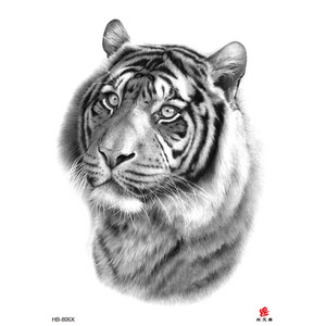 Nuevas Pegatinas <span class=keywords><strong>de</strong></span> Tatuajes Temporales Coloridas y Vibrantes con Diseño <span class=keywords><strong>de</strong></span> <span class=keywords><strong>Zorro</strong></span> y Lobo, Resistentes al Agua, para Mujeres, Hombres, Adultos y Adolescentes - Product Image 5