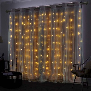 Nuove <span class=keywords><strong>Tende</strong></span> Oscuranti Rosa alla Moda con Luci LED Morbide <span class=keywords><strong>per</strong></span> <span class=keywords><strong>Camera</strong></span> da Letto di Bambine e Ragazze, <span class=keywords><strong>Tende</strong></span> Carine <span class=keywords><strong>per</strong></span> Soggiorno - Product Image 3