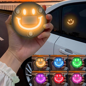 ไฟ LED ตกแต่งภายในรถยนต์, พลังงานแสงอาทิตย์ + ชาร์จผ่าน Type-C ไฟนีออนตกแต่งภายในรถยนต์ ไฟสร้างบรรยากาศบนกระจกหน้ารถ อุปกรณ์เสริม - Product Image 1