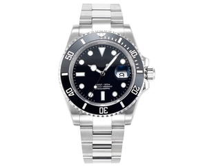 ساعة يد رجالية فاخرة مخصصة أوتوماتيكية بالكامل ميكانيكية متعددة الوظائف بمؤشر احتياطي الطاقة وشاشة مضيئة للغوص - Product Image 3