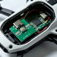 Placa de Control PCBA con Interfaz Tipo-C, PCB Cuadrada FR-4, Modelo XJN-ZT01 para Equipo de Protección Térmica, Prototipo OEM Profesional