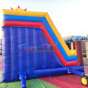 Outdoor large bounce <b>house</b> for kids chateau gonflable <b>inflatable</b> dragon bouncy castle with slide combo - Product Image 5