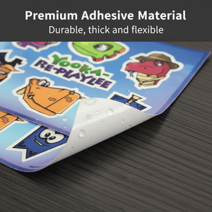 UV-resistant and <b>waterproof</b> self-adhesive <b>label</b> printing vinyl <b>label</b> stickers bed sheets custom kiss cut bed sheet stickers - Product Image 2