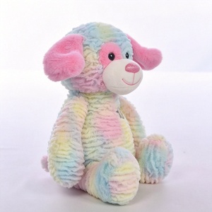 Peluche de perro personalizado en colores pastel, peluche de perro, peluche de perro arcoíris - Product Image 2