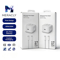 Pengisi Daya Cepat 40W 60W Original USB C Dynamic Power Adapter Pengisi Daya Ponsel untuk iphone Tablet Desktop Macbook Pengisi Daya Dinding