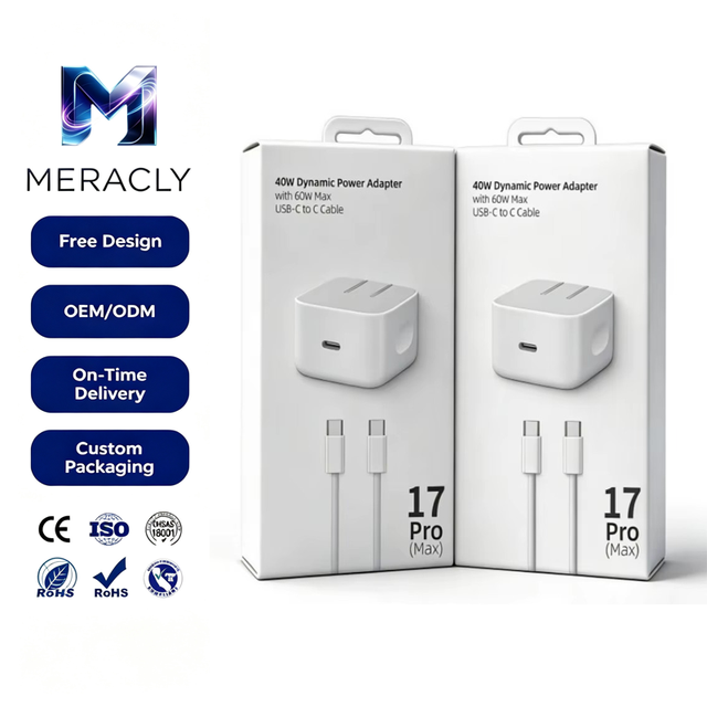 Original 40W 60W Fast Charger USB C Dynamic Power Adapter Mobile Phone Charger for iphone Tablet Desktop Macbook Wall Charger