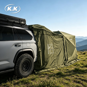 Tente de camping pop-up Kawagebo <span class=keywords><strong>Kamp</strong></span> (KK) pour SUV, abri de hayon pour les aventures en famille en plein air et les voyages en fourgonnette/jeep - Product Image 4