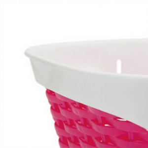 Cesta Delantera para Bicicleta Infantil SUNNYWHEEL KA-115, Extraíble, de Plástico Resistente, 300g, Diseño Bicolor Encantador, Colores Personalizados - Product Image 1