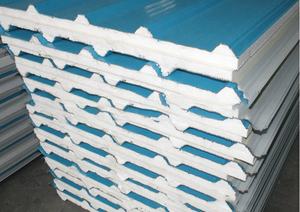 Panel Sándwich EPS para Paredes, Materiales de Aislamiento <span class=keywords><strong>Térmico</strong></span>, Panel Sándwich para Techo y Pared Exterior de EPS, PU, Lana de Roca, PIR - Product Image 3