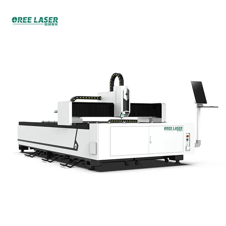 1kw 1.5kw 3kw 6kw Lasersnijmachines Koolstofstaal Vezel Lasersnijmachine 3000W Met Ce-Certificering