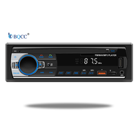 Radio Mobil BQCC 1DIN MP3 Player Dual USB Stereo RCA Audio Output 12V FM/TF/AUX Radio Power Off Memory Wire Protection